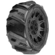 1/6 Dumont Snd/Snw Tires F/R MTD 24mm Black Raid(2)