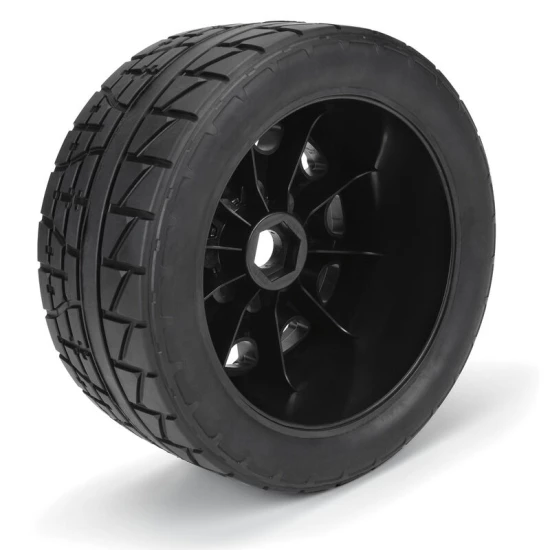 Proline Menace HP Tire Fr/Rr 5.7 Mtd 24mm Blk Raid (2)