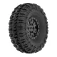 Proline 1/24 Trencher Fr/Rr 1.0 Tires Mounted 7mm Black Impulse (4): SCX24