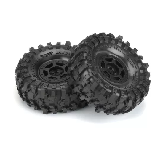 Proline 1/10 Baja ProX G8 F/R 1.9 MTD 12mm Blk Holcomb (2)