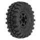 1/24 Super Swamper F/R 1.0 Tires MTD 7mm Blk (4)