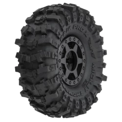 Proline 1/24 MT Baja Pro X F/R 1.0 Tires MTD 7mm Blk (4)