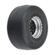 Proline 1/16 Reaction Rr Tires MTD 7mm Blk/Sil:MiniDrag(2)