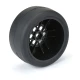 Proline 1/16 Reaction Rr Tires MTD 7mm Blk/Sil:MiniDrag(2)