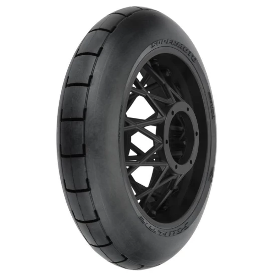 Proline1/4 Supermoto S3 Motorcycle Rear Tire MTD Black (1): PROMOTO-MX