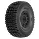 Proline 1/7 Mirage TT Fr/Rr MT Tires Mtd 17mm Blk Raid (2)