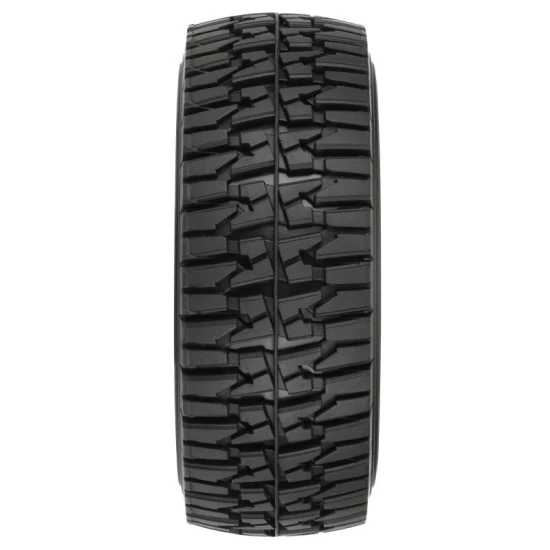Proline 1/7 Mirage TT Fr/Rr MT Tires Mtd 17mm Blk Raid (2)
