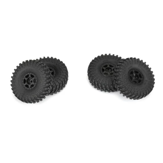 Proline 1/24 Maxxis Trepador F/R 1.0Tires MTD7mm(4):SCX24