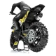 Proline 1/4 Dunlop Geomax MX33 CR4 Rear Tire MTD Black: Promoto-MX