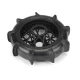 Proline Roost MX Sand/Snow Paddle Motorcycle Tire Mounted on Black Wheel for Promoto-MX Rear
