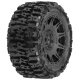 1/6 Trencher F/R 5.7” Tires Mounted 24mm Black Raid 8x48 Hex (2) X-Maxx