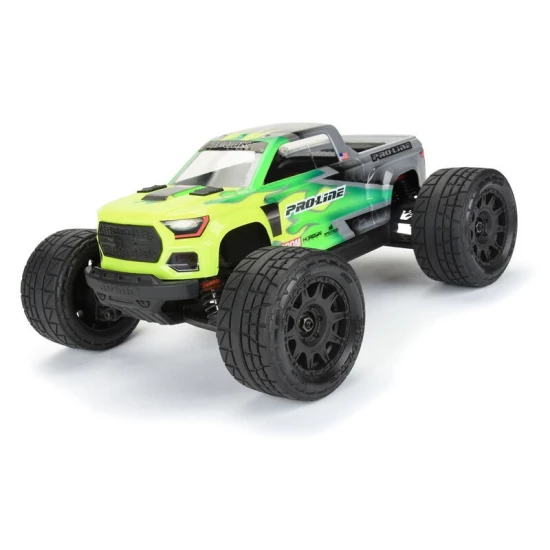 1/18 Menace F/R Street Tires MTD 12mm Black Raid (4): Granite GROM
