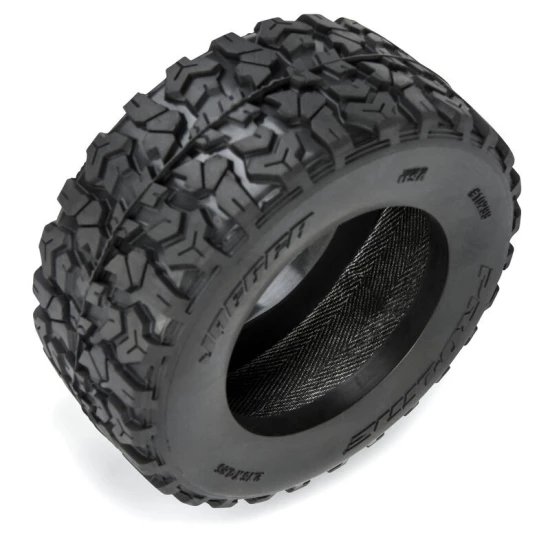 1/10 Jaeger HP BELTED F/R 2.8" MT Tires MTD 12mm/14mm Black Raid (2)