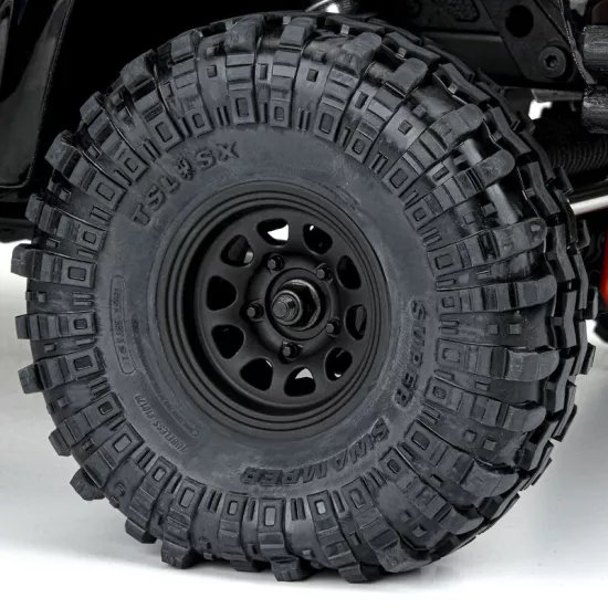 Proline Keystone 1.55 Black Wheels Rock Crawlers F/R (2)