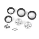 Proline 1/10 Slot Mag Aluminum Front/Rear 1.55 12mm Rock Crawler Wheels (2)