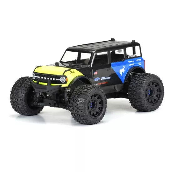 Proline 1/8 2021 Ford Bronco Clear Body: MAXX, E-REVO 2.0