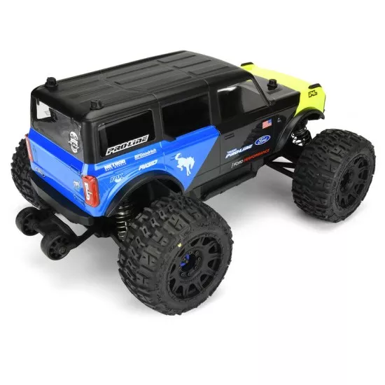 Proline 1/8 2021 Ford Bronco Clear Body: MAXX, E-REVO 2.0