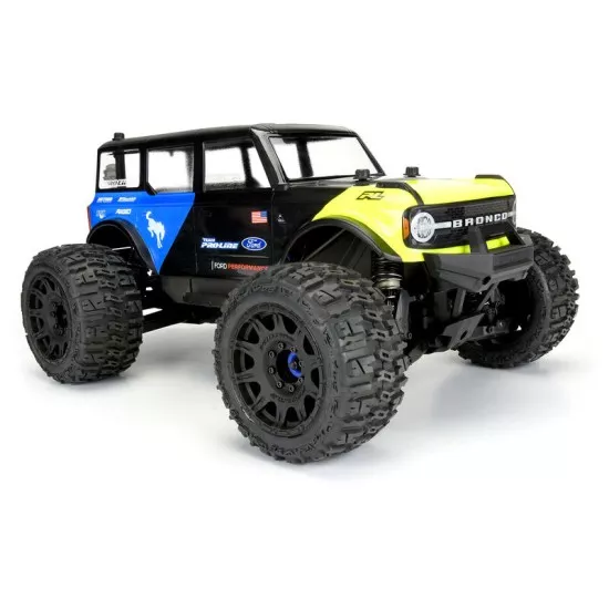 Proline 1/8 2021 Ford Bronco Clear Body: MAXX, E-REVO 2.0