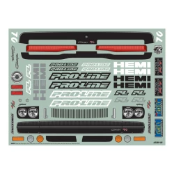 Proline 1/10 1970 Dodge Charger Clr Bdy: Drag Car