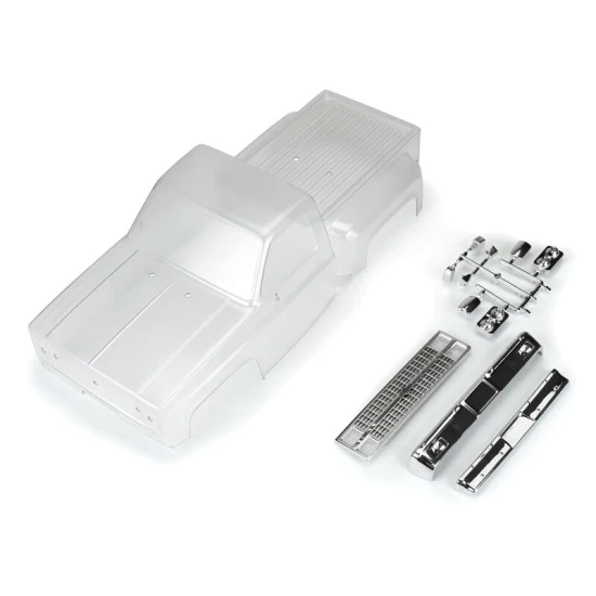Proline 1982 Chevy K-10 Transparante Body Set met Schaalaccessoires 1/10 312mm