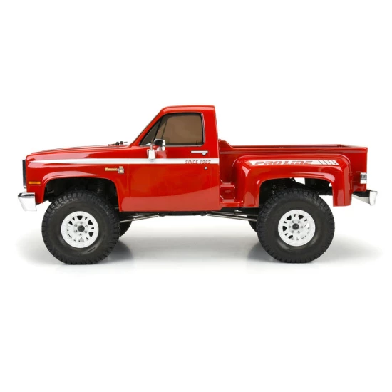 Proline 1982 Chevy K-10 Transparante Body Set met Schaalaccessoires 1/10 312mm