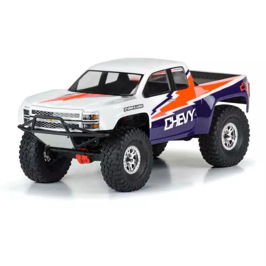 1/10 2015 Chevy Silverado Pre-Rnr Clear Body 12.3 WB