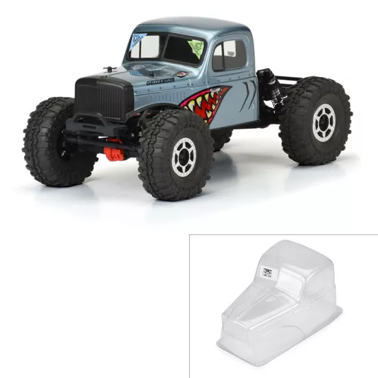 Proline 1/10 Comp Wagon Cab-Only Clear Body 12.3