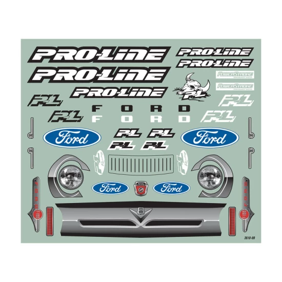Proline 1/6 Pre-Cut 1956 Ford F-100 Clear Body for X-MAXX