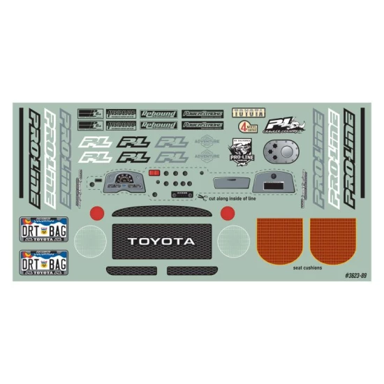 Proline 1/10 1979 Toyota Land Cruiser FJ40 Clear Body/Cage 12.3