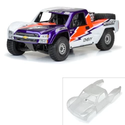 Proline Pre-Cut 2007 Chevy Silverado Clear Body for Unlimited Desert Racer