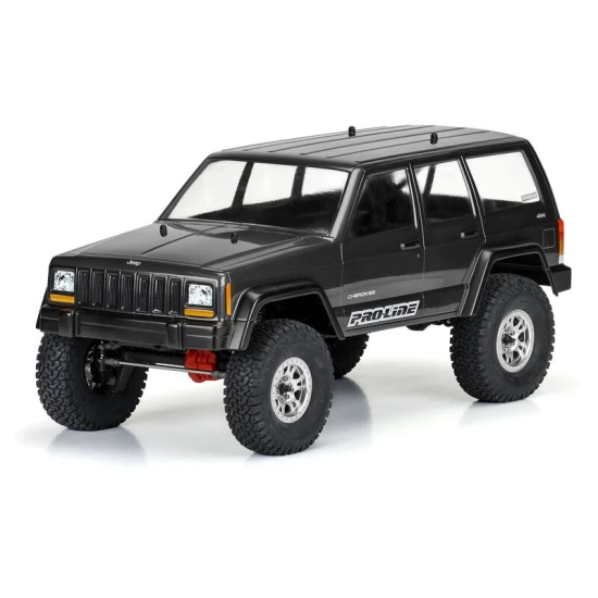 Proline1/10 2001 Jeep Cherokee Clear Body 12.3” (313mm) Wheelbase Crawlers