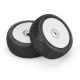 Proline 1/8 Hex Shot S3 Fr/Rr Buggy Tires Mntd 17mm Wht (2)