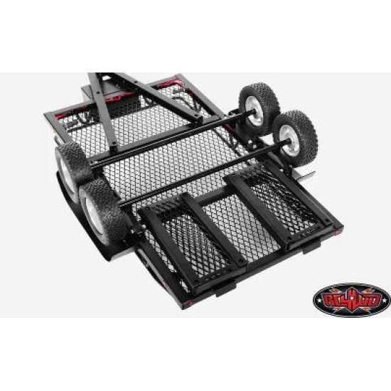 RC4WD BigDog 1/10 Dual Axle Scale Car/Truck Trailer (Z-H0003)