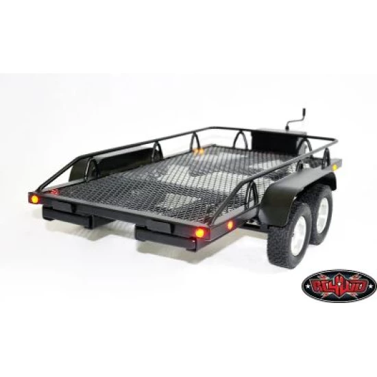 RC4WD BigDog 1/10 Dual Axle Scale Car/Truck Trailer (Z-H0003)