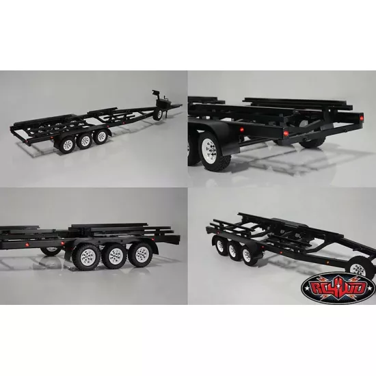RC4WD BigDog 1/10 Tri Axle Widebody Scale Boat Trailer (Z-H0016)