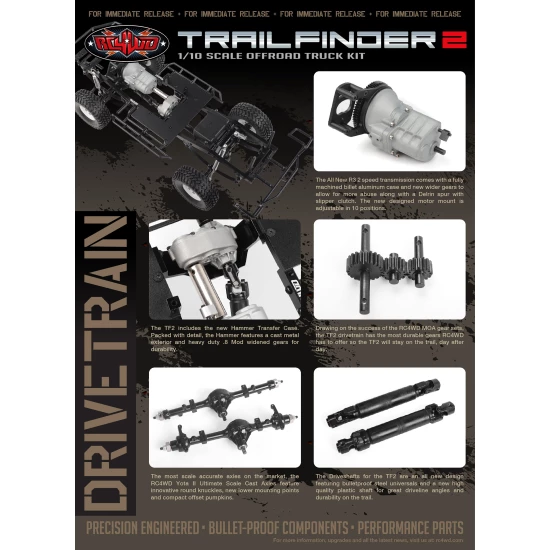RC4WD Trail Finder 2 Truck Kit (Z-K0054)