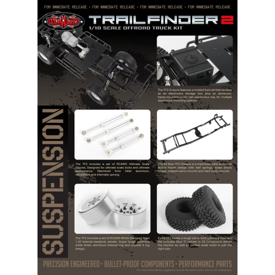 RC4WD Trail Finder 2 Truck Kit (Z-K0054)