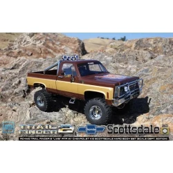 RC4WD Trail Finder 2 LWB RTR W/ Chevrolet K10 Scottsdale Harde kap (Scale Dept. Edition)