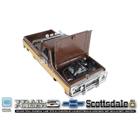 RC4WD Trail Finder 2 "LWB" RTR W/ Chevrolet K10 Scottsdale Hard Body Set (Scale Dept. Edition)