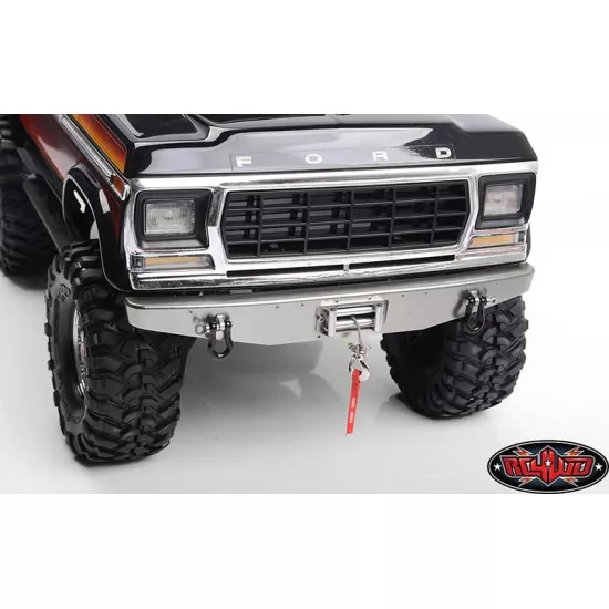 RC4WD Tough Armor Front Bumper for Traxxas TRX-4 (Gunmetal) (Z-S1986)
