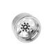RC4WD 8 Lug Deep Dish Wagon 1.9 Steel Stamped Beadlock Wheels (Chrome) (Z-W0079)