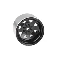 RC4WD 8 Lug Deep Dish Wagon 1.9 Steel Stamped Beadlock Wheels (Black) (Z-W0084)