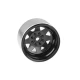 RC4WD 8 Lug Deep Dish Wagon 1.9 Steel Stamped Beadlock Wheels (Black) (Z-W0084)