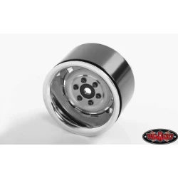 RC4WD Rally 1.9 Beadlock Wheels (Silver) (Z-W0257)