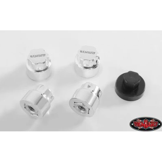 RC4WD Rally 1.9 Beadlock Wheels (Silver) (Z-W0257)