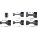 RC4WD Rally 1.9 Beadlock Wheels (Silver) (Z-W0257)