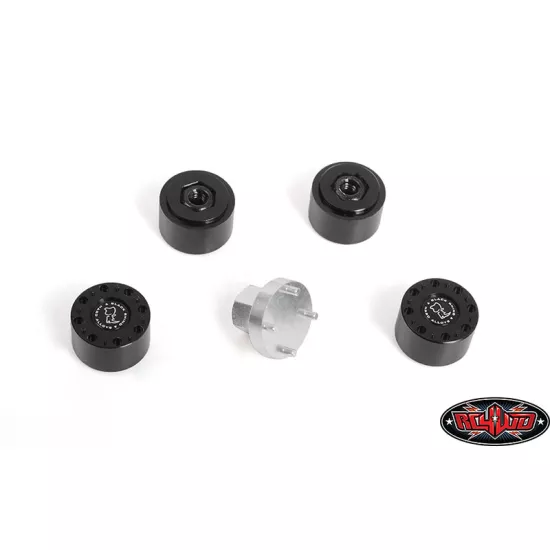 RC4WD RC4WD Black Rhino Armory Internal Beadlock Deep Dish 1.0 Wheels 4pcs