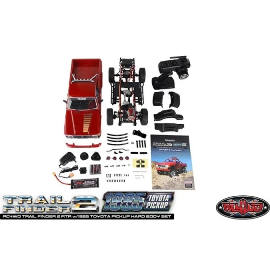 RC4WD Trail Finder 2 RTR with 1985 Toyota Pickup Hard Body Set