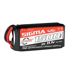 Li-Po Batterypack Sigma 45C 1500 mAh 3S1P 11.1V XT-60