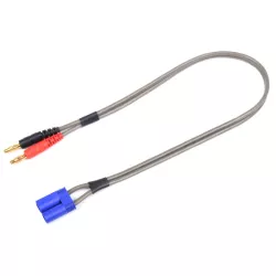 Revtec - Charge Lead Pro "Banana 4mm" - EC-5 Female - 40 cm - Flat silicone wire 14AWG